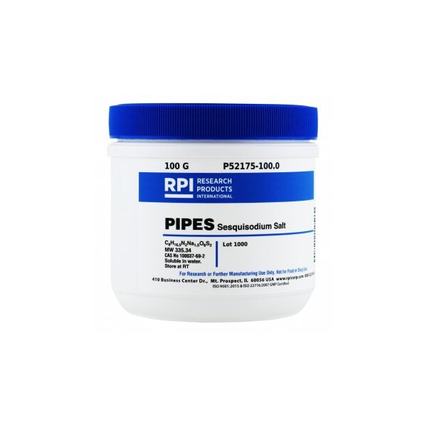 Rpi PIPES Sesquisodium Salt, 100 G P52175-100.0 - main